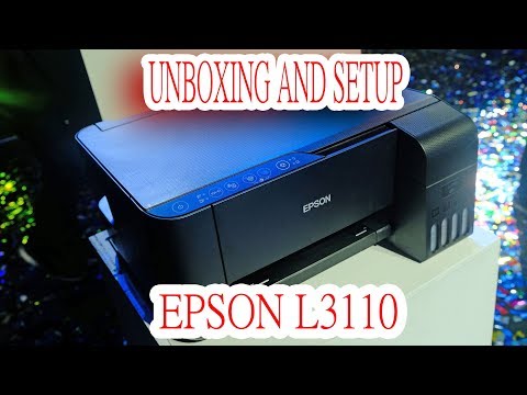 Unboxing And Setup Epson L3110, 3150