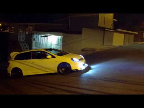 Honda Civic Si EP3 Burnout San José Costa Rica