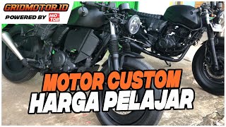 Joni Custom di Bekasi Tawarkan Motor Custom Harga Pelajar