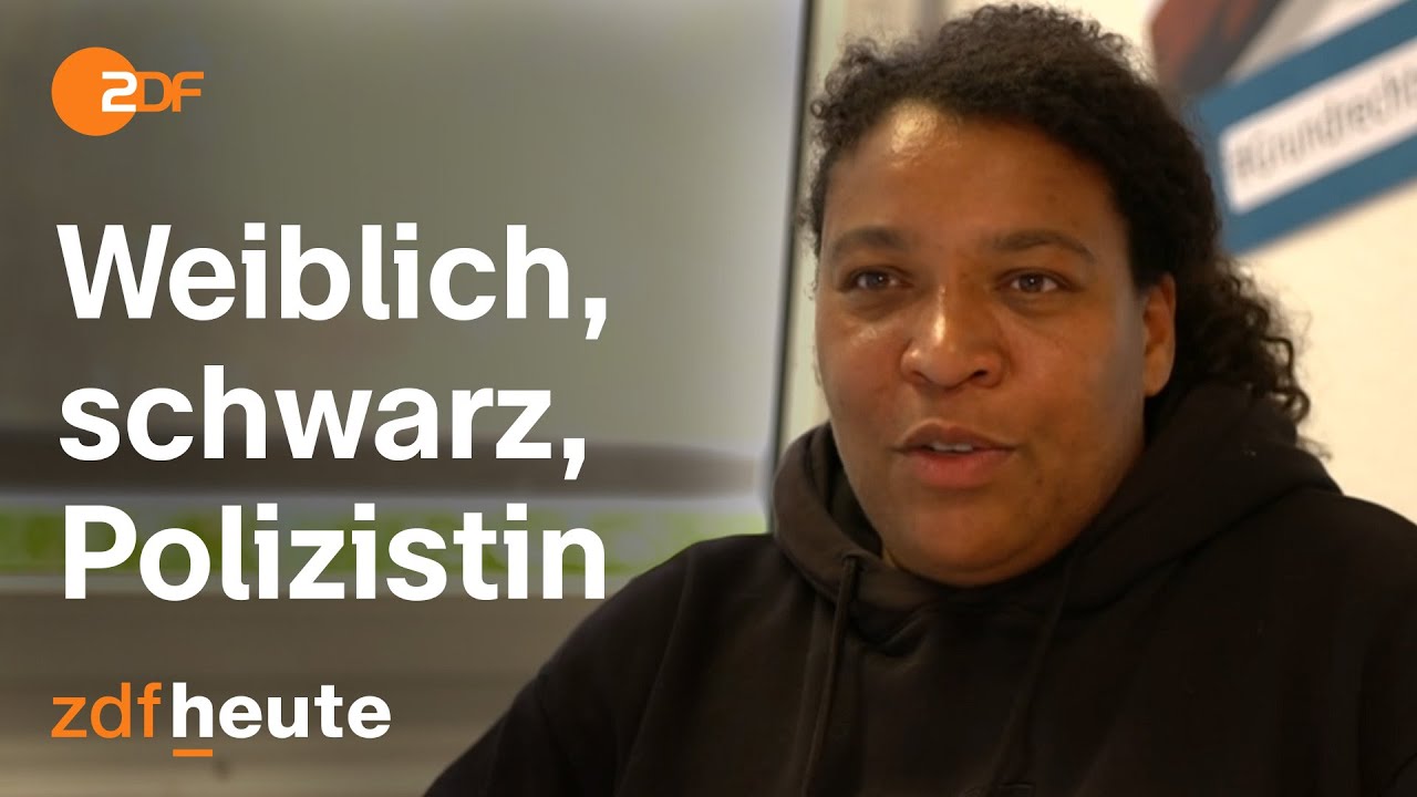 Die einzige schwarze Polizistin in Thüringen: Vom Punk zur Beamtin | ZDF Drehscheibe