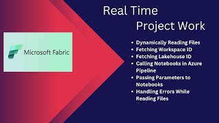 Microsoft Fabric Real-Time Project | Dynamically Read Files, Pass Parameters & Handle Errors #azure Profile