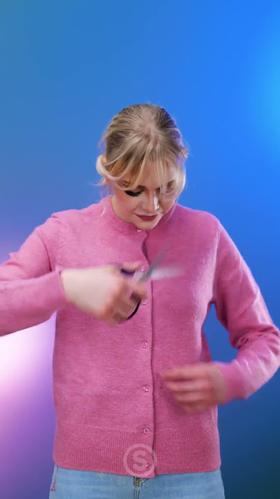 Best Cardigan Transformation Hack #shorts