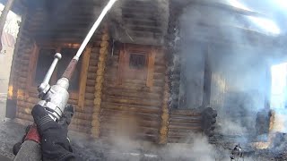 Пожар Сгорел дом