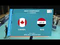 CAN vs IRQ - 2022 WPV Sitting Volleyball World Championship - MEN 9-12 Ranking