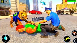 US Police Tiger Grand Gangster Crime Chase - Android GamePlay screenshot 2