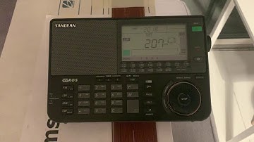 RÚV Rás 1/Rás 2, Eiðar, Iceland 207 kHz copied with Sangean ATS-909x and LW induction loop
