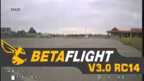 Betaflight 3.0 RC14 smooth as silk!