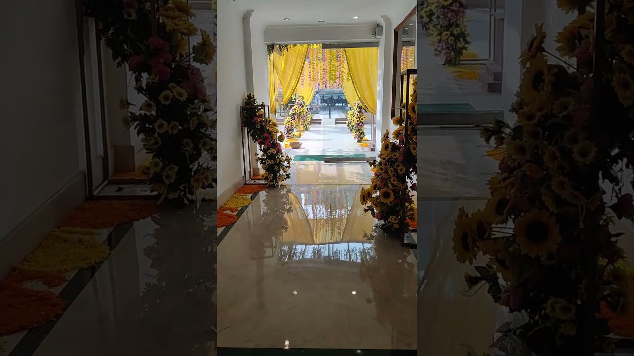 @D. Wedding arts decor at Bristol hotel Gurgaon