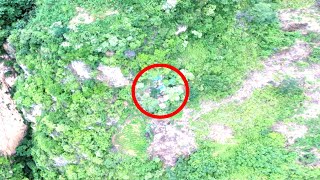This Drone Accidentally Made A Chilling Discovery After Spotting This Deep Inside A Jungle