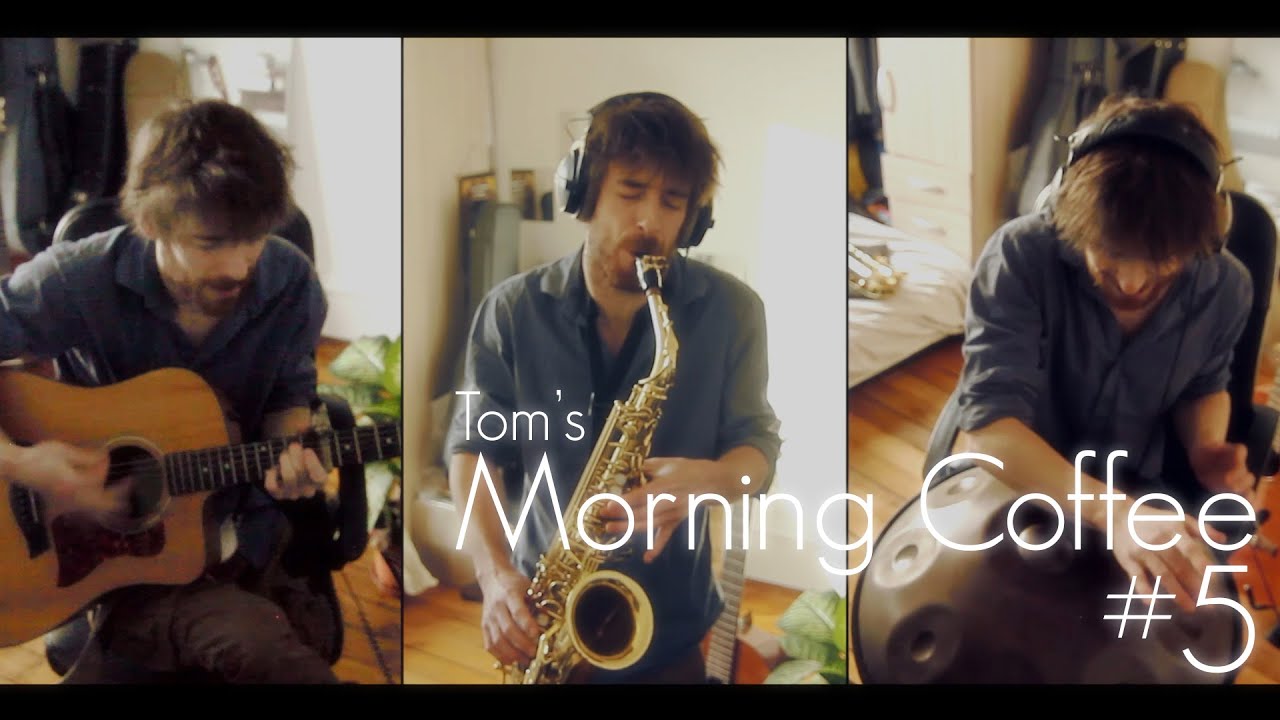 ☕ Tom's Morning Coffee #5 - Movin' Around (Handpan saxophone guitar improvisation)
