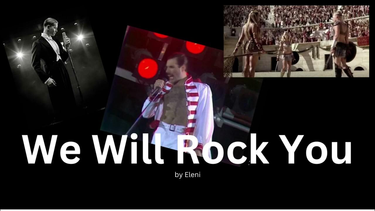 Max Raabe We Will Rock You Lyrics Queen-We Will Rock You COVER-Inspired by Freddie Mercury/Spears-Beyoncé