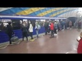"4-ый модернизированный" состав 81-710.1(5747-5618-5629-5738-5748) на ст.Спортивная метро Харькова