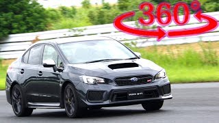【360度 VR試乗】スバル WRX STI が大幅改良…何が変わったのか、走りで確かめる