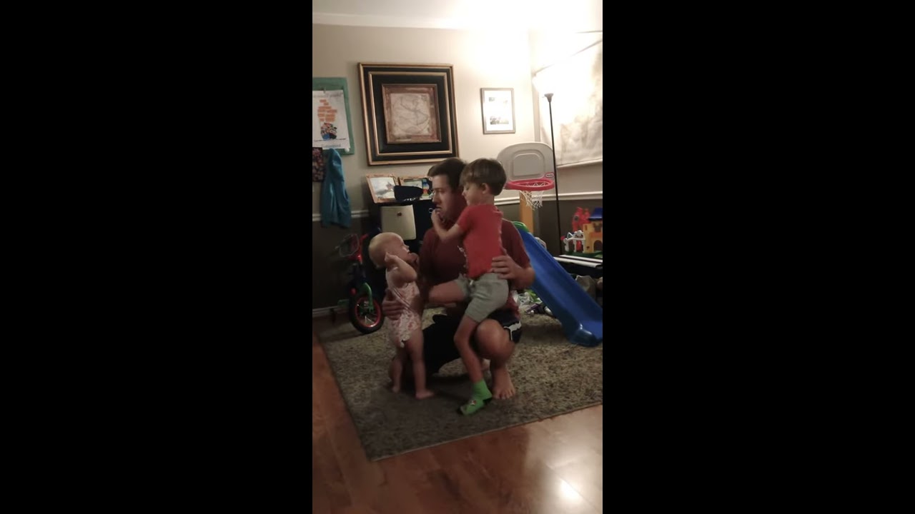 Dad & Son Dance to Disney Song, There Are No Strings On Me, from Pinocchio