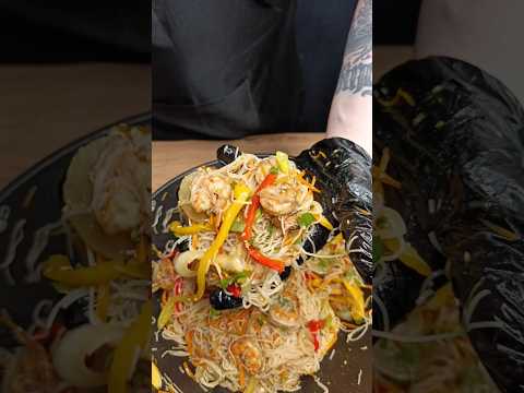 фунчоза с креветкой 🍤