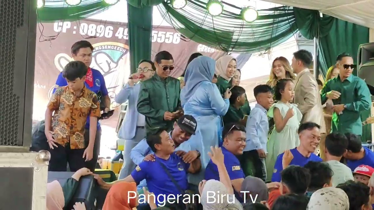 Bechkam Putra duet Gian Zola Berjoged dengan  Ade Astrid Lagu Tumarima