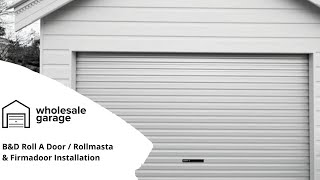Celebrity B&D Roller Door Installation Profile