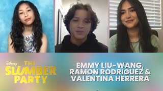 Yem Exclusive Interview Emmy Liu-Wang, Ramon Rodriguez And Valentina Herrera Of The Slumber Party