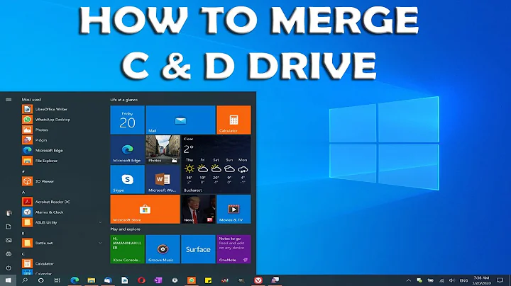 How to Merge C and D Drive in Windows 10/11