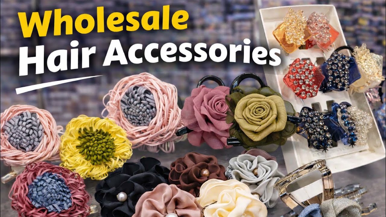 Biggest hair accessories market in Mumbai‼️Huge variety and Collection‼️Md Art 7208842799