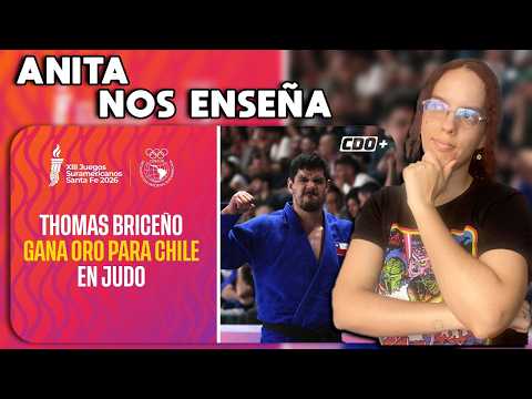 Anita nos muestra: Thomas Briceño gana por Ippon ante el venezolano para llevarse la medalla de oro