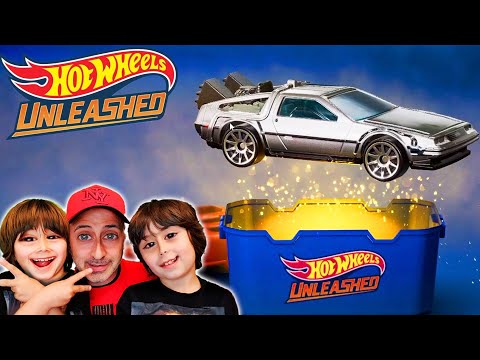 Desbloqueamos el DeLorean de Back to the Future!! Hot Wheels Unleashed