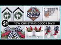 5 DOLLAR TREE & DOLLAR GENERAL CHRISTMAS DIYs | Buffalo Check Holiday Home Decor | Easy High End DIY