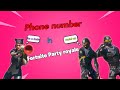 Calling a phone number in Fortnite Party Royale | 2020