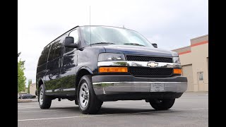 The 2012 Chevrolet Express 8 Passenger 1LT is the Perfect Family Truckster