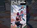 HOW TO GET OUT OF HIGH PRESSURE SITUATIONS (LIKE AND SUB) fortniteshorts #fortniteclip #fortnite