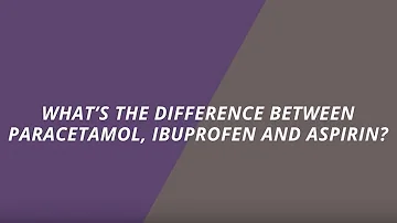 Quelle différence entre paracétamol et ibuprofène