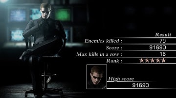 Resident Evil 4 The Mercenaries – Albert Wesker 5 Stars (All Stages) Walkthrough Gameplay