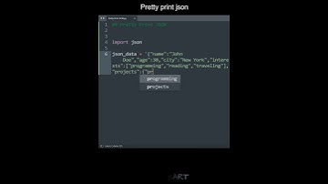 Pretty print json in Python | Python Examples | Python Coding Tutorial | Python Coding Interview