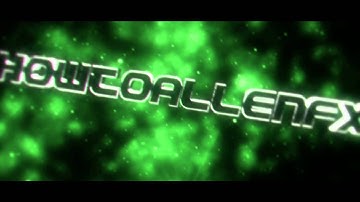 Intro - HowToAllenFx Entry By PictorialArts (BEST)
