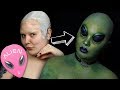 Space Babe Body Paint ft Jeffree Star Alien Palette | ItsGottaBeSarahC