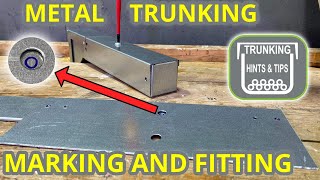 Top Tips for Fitting End Caps and Lid to Metal Trunking