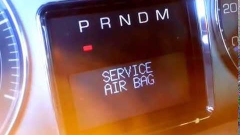 Reset Service airbag light fix Cadillac Escalade