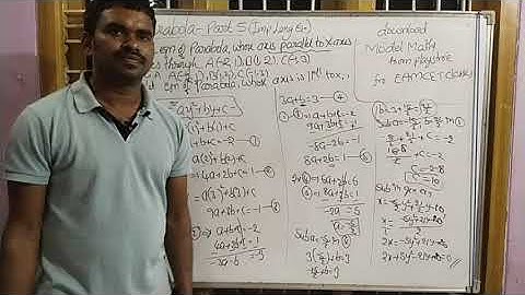 Parabola Part5 //Very Most Imp/7M/ Nagaraju sir