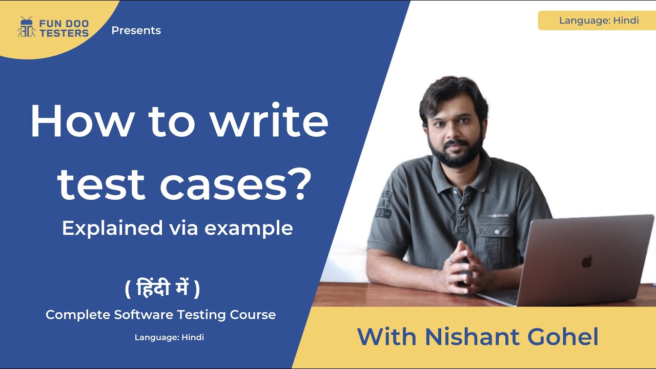 Software Testing Tutorial in Hindi - How to write a test cases? (Make my  Trip Example)