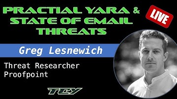 100 Days of YARA, YARA Rule Tips and The Current State of Email borne Threats with Greg Lesnewich