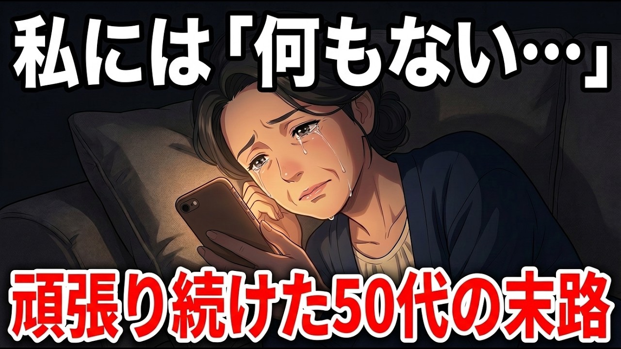 50代から人生後半に絶対必要な「本当の幸せ」7選。頑張ることをやめたら涙が止まらなくなった…