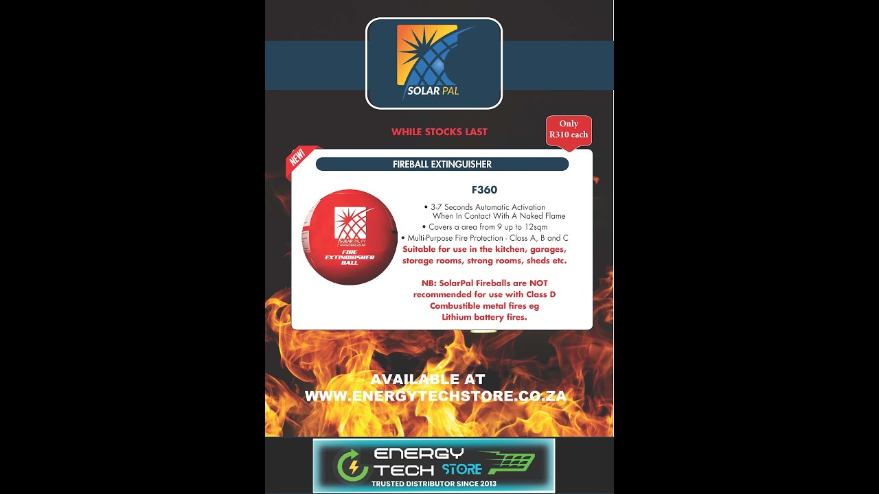 Fireball Fire Extinguisher, Instant Fire Protection! - YouTube