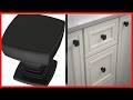 Elevate Your Cabinets with the Timeless Parow Matte Black Knob