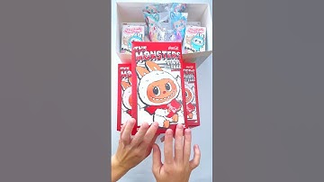 COCA-COLA LABUBU BLIND BAG 🤩🤩🤩#labubu #cocacola #blindbag #toys #lafufu