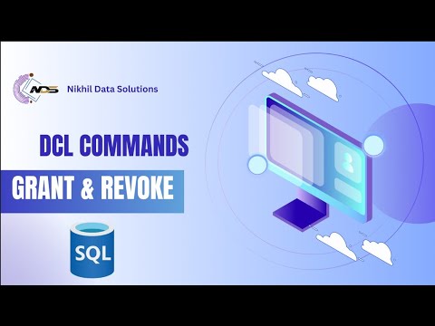 DCL command in SQL | Grand and Revoke in SQL with scenario examples ...