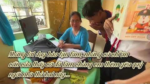 Sản phẩm dự thi lớp 9a1 "Tri ân thầy cô" - trường THCS Hòa Tú 1