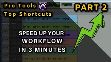Pro Tools Essential Keyboard Shortcuts In 3 Minutes (PART 2)