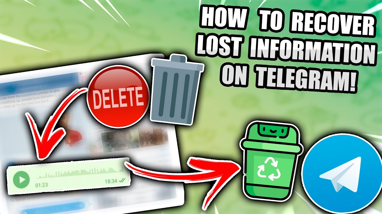 TELEGRAM RECOVER DELETED CHATS, MESSAGES, VIDEOS, AND IMAGES FROM