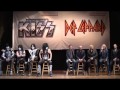 KISS and DEF LEPPARD 2014 TOUR PRESS CONFERENCE