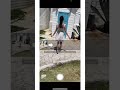 iPhone hack How to fit a tall building into the frame... #Shorts #twirlliketalia